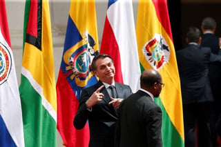 La visita de Bolsonaro ha generado críticas de la oposición y de organizaciones en defensa de las minorías sexuales, que rechazan los posicionamientos ultraconservadores del mandatario brasileño. (EFE)
