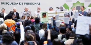 Ante colectivos de familias de desaparecidos, se reactivó el Sistema Nacional de Búsqueda. (NOTIMEX) 