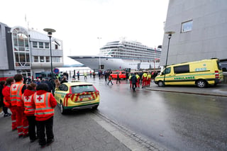 El crucero había partido el 14 de marzo para una travesía de 14 días, desde Tromsø (norte) a Stavanger (sur), desde donde tenía previsto seguir luego hasta Londres (EFE)