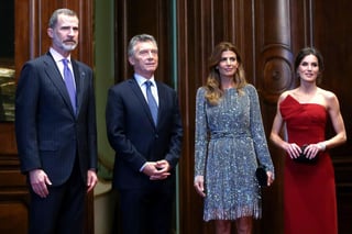 Los reyes de España Felipe VI y Letizia están en Argentina. (EFE)