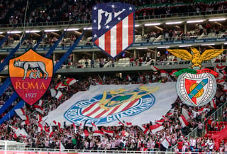 AS Roma, Atlético de Madrid y Benfica, serán los rivales del cuadro jalisciense en la próxima International Champions Cup. (Especial)