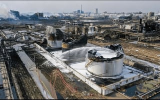 Hace una semana se produjo una explosión en planta de Jiangsu Tianjiayi Chemical. (EFE)