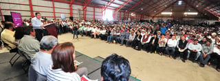 El gobernador José Aispuro Torres inauguró ayer el Foro Regional de Lineamientos y Reglas de Operación Sader 2019.