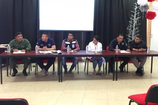Corporaciones y dependencias de Madero se reunieron para afinar detalles del Operativo de Semana Santa. (EL SIGLO DE TORREÓN)