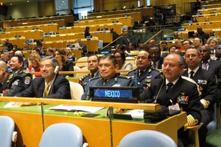 México aseguró que continuará su colaboración con las operaciones de paz de la ONU. (TWITTER)