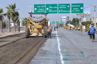 Se reportó una caída del 62 por ciento en la obra pública en Torreón al ver que durante 2018 solo se aplicaron 286 millones de pesos en obras, comparados con 761 millones de pesos registrados en el 2017.  (ARCHIVO) 