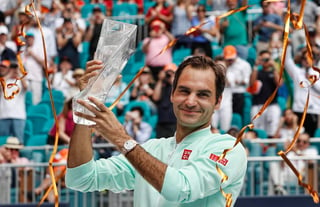 Federer llegó al juego por el título después de vencer en las semifinales al canadiense Denis Shapovalov por 6-2 y 6-4.