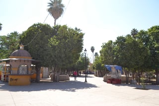 Se tiene en puerta un proyecto de rehabilitación total de la Plaza Principal del municipio de San Pedro. (EL SIGLO DE TORREÓN/CLAUDIA LANDEROS)