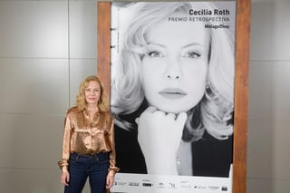 Trayectoria. La actriz Cecilia Roth recibió el Premio Retrospectiva en el vigésimo segundo Festival de Cine en Español de Málaga. (ARCHIVO)