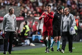 El astro se lastimó un músculo del muslo derecho cuando disputaba un partido de la selección de Portugal, correspondiente a la eliminatoria para la Eurocopa 2020.