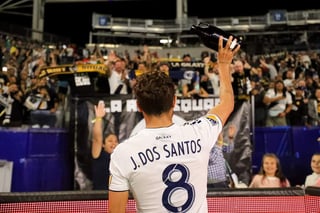 El mexicano Jonathan Dos Santos estuvo presente en la victoria del LA Galaxy sobre el Portland Timbers. (Especial)