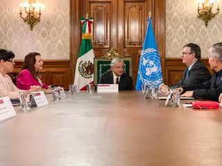 El Gobierno mexicano pretende estrechar la cooperación con la ONU en temas de seguridad, derechos humanos y medioambiente. (NOTIMEX)