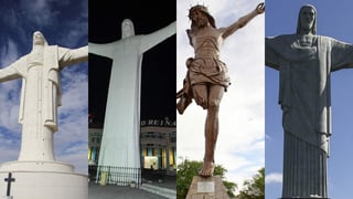 A lo largo del tiempo el hombre ha dado tributo a su fe en Cristo creando esculturas de gran tamaño y en Latinoamérica podemos encontrar algunos de estos. (ESPECIAL)