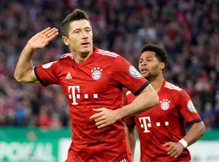 Robert Lewandowski marcó dos goles en la victoria del Bayern Munich 5-4 sobre el Heidenheim en la Copa de Alemania.