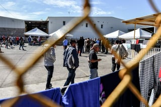 La caravana de migrantes centroamericanos ingresó a Coahuila el pasado 2 de febrero. Dos días después llegaron al municipio fronterizo de Piedras Negras con el objetivo de cruzar a Estados Unidos. (ARCHIVO) 