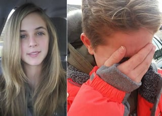 El padre se molestó porque su hija se pintó el cabello sin su permiso. (INTERNET)