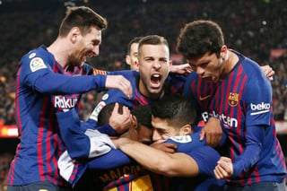 La última vez que el Barcelona sobrevivió a la ronda de los ocho mejores se remonta a 2015, cuando terminó consiguiendo su quinto título europeo y completó el triplete de campeonatos por última vez. (Especial)