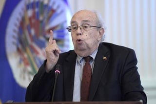 Tarre consideró que su aprobación es un 'paso adelante' y aseguró que ocupará la silla de Venezuela durante la próxima reunión del Consejo Permanente. (ARCHIVO)
