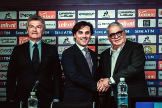 Fiorentina informa que Montella firmó un contrato por las dos próximas temporadas. (Especial)