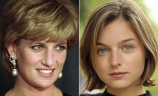 Parecidas. Lady Diana Spencer será interpretada por la principiante Emma Corrin en la cuarta temporada de The Crown. (ESPECIAL)