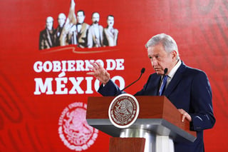 López Obrador aclaró que la falta de pago a los médicos posiblemente fue un error pero -aclaró- se va a corregir. (NOTIMEX) 

