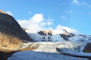 El informe proporciona las estimaciones más actualizadas y detalladas acerca del futuro de todos los glaciares en los Alpes. (ARCHIVO)