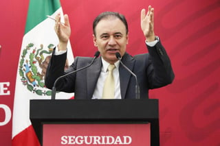 Alfonso Durazo aseguró que la Guardia Nacional es un órgano civil. (ARCHIVO) 