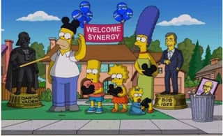 En video. Los Simpson se ponen las orejas de ratón. (ESPECIAL)