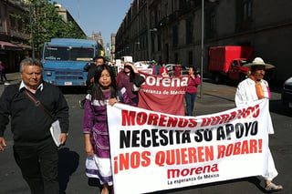 Morenistas llevaron su inconformidad a la candidatura común a la Ciudad de México.