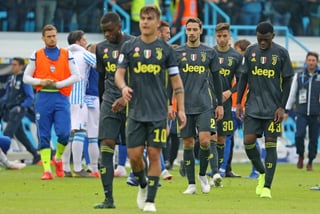 Los suplentes de la Juventus no pudieron conseguir un punto ayer que les diera su octava liga consecutiva.
