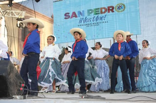 Se lleva a cabo el fin de semana el Festival Nacional de Danza Folclórica Mitote Irritila en San Pedro y otras sedes del estado de Coahuila, en el marco del aniversario 35 del grupo Nanchititla. (EL SIGLO DE TORREÓN/CLAUDIA LANDEROS)