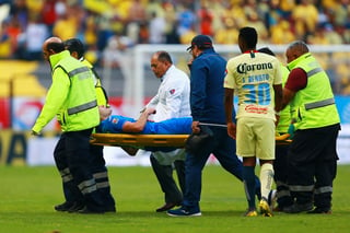 Peláez explicó que de acuerdo con el primer reporte que le hizo el cuerpo médico, la lesión que sufrió no es de gravedad. (Jam Media)