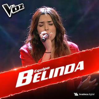Paulina, de 19 años, subió al escenario de La Voz e interpretó la canción Jueves, con la cual logró cautivar el oído de Belinda. (ESPECIAL)