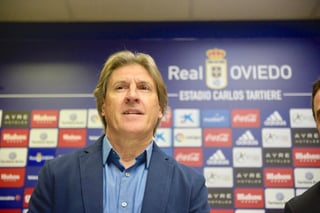 Egea fue anunciado como reemplazo de Juan Antonio Anquela, después que la oportunidad de ascender a LaLiga se le complicó a Real Oviedo. (Especial)