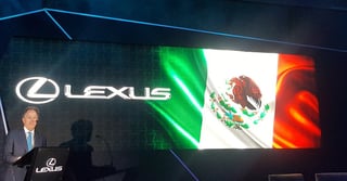 Directivos de Toyota Motor Sales Norteamérica informaron que hay confianza en el mercado mexicano para su marca Lexus. (@TOYOTA MEX)