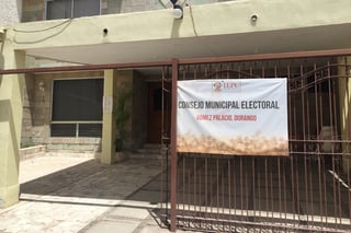 El comité municipal del IEPC en Gómez Palacio comenzó a notificar a candidatos desde el viernes. (EL SIGLO DE TORREÓN)