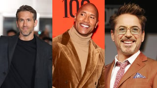 Actores. Ryan Reynolds, Dwayne Johnson 'La Roca' y Downey Jr., tienen los sueldos más altos del cine en 2019. (ARCHIVO)