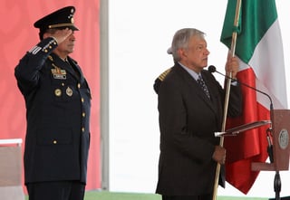 El mandatario agradeció el apoyo y lealtad de las fuerzas armadas de México. (NOTIMEX)