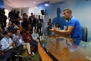 Pedro Caixinha habló en rueda de prensa tras el primer entrenamiento de Cruz Azul rumbo a la liguilla. (AGENCIAS)