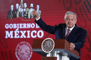 López Obrador ofrece este jueves su habitual conferencia de prensa matutina, desde Palacio Nacional. (ARCHIVO)