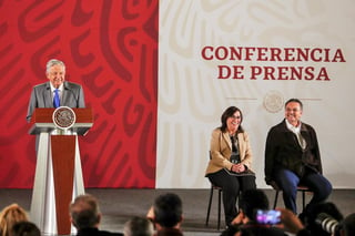 López Obrador dijo que hay un “partido conservador” que se opone, pero es natural, esa es su postura y se respeta. (NOTIMEX)