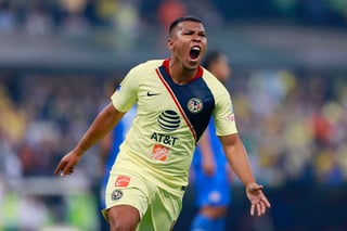 El colombiano Roger Martínez anotó anoche un doblete en la ida de los cuartos de final del Clausura 2019. (JM)