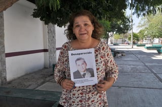 María Esther busca a su hijo Jesús Antonio, quien fue desaparecido el 29 de junio de 2010.