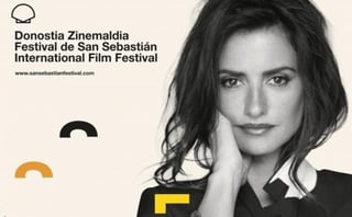 Imagen. Una fotografía en blanco y negro de la actriz española más internacional ha sido la elegida para ilustrar el cartel.
