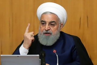 El presidente Hassan Rouhani ve poco probable un ataque de Estados Unidos a su país, pero dijo estar preparado. (ARCHIVO)