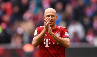 El sábado será el último partido de Robben con el Bayern. (EFE)
