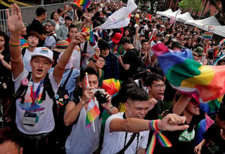 Taiwán se convierte así en el primer país de Asia con una ley integral que permite y establece las condiciones de los matrimonios entre homosexuales. (EFE)