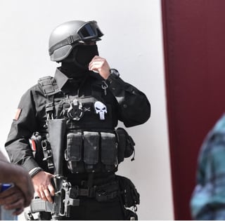 Los cuerpos de policía de reacción “seguirán con el rostro cubierto hasta en tanto no tengamos la calma y la paz que merece nuestro estado”, dijo el gobernador de Coahuila.