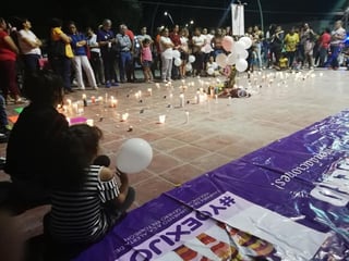 Se reúnen familias en Matamoros para despedir a la pequeña Milagros, los presentes exigieron justicia a las autoridades y pidieron la tipificación de feminicidio infantil.