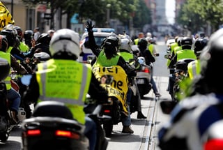 Los chalecos amarillos realizaron ayer su acto XXVII de protestas, el cual fue considerado el de menor participación desde que iniciaron las manifestaciones en noviembre de 2018.